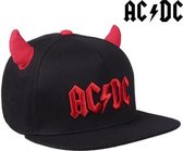 Uniseks Pet ACDC Zwart (58 cm)