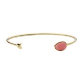 Fossil Vintage Motifs Dames Armband Staal  - Goudkleurig