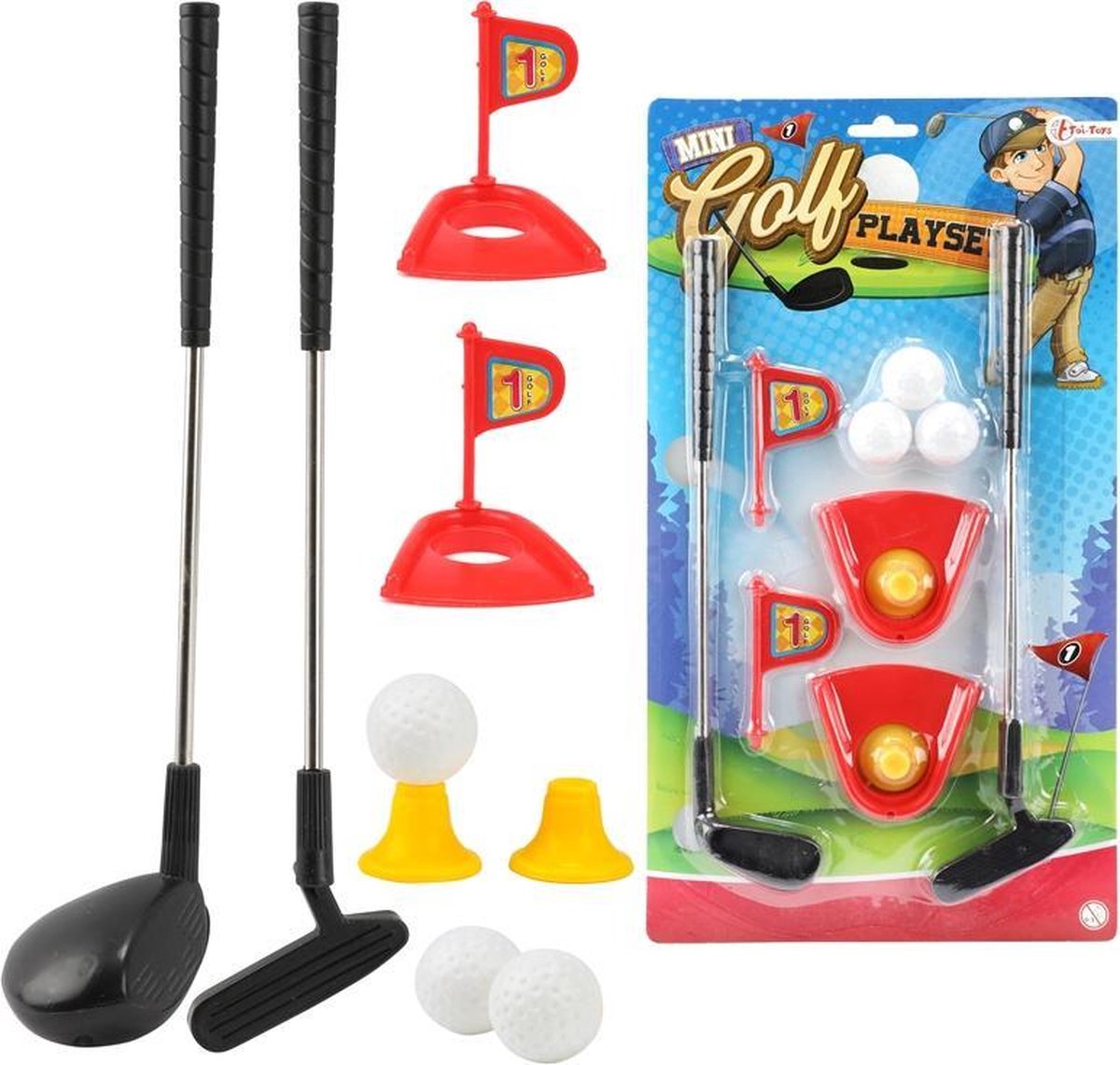 Toitoys Speelset Minigolf Playset Junior 7delig