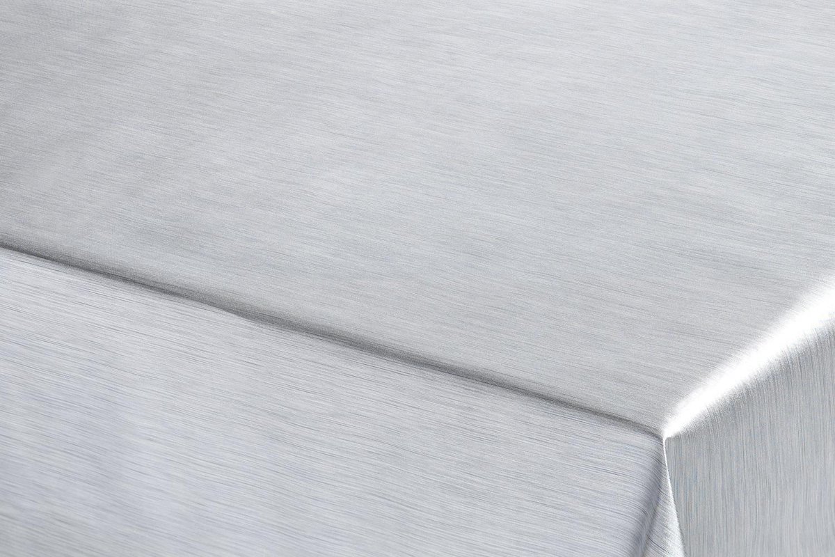 Bellatio Design Tafelkleed - brons - metallic look - 140 x 180 cm