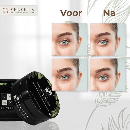 Velveux Collageen oogmasker 60 STUKS - wallen en donkere kringen - eye pads - oogpads - gezichtsmaskers verzorging - eye patches - Velveux