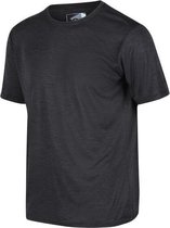 Regatta T-shirt Fingal Edition Heren Polyester Antraciet Mt M