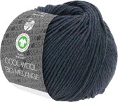 Lana Grossa Cool Wool Big Mélange Gots Blauwgroen nr 204