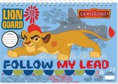 kleurboek The Lion Guard junior 33 cm papier blauw