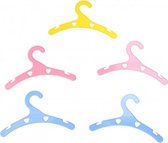 poppen kledinghangers 5 stuks