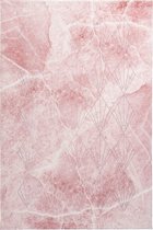 Modern laagpolig vloerkleed Palazzo - Roze 271 - 160x230 cm