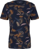 Tom Tailor Denim Korte mouw T-shirt - 1029541 Marine (Maat: XXXL)