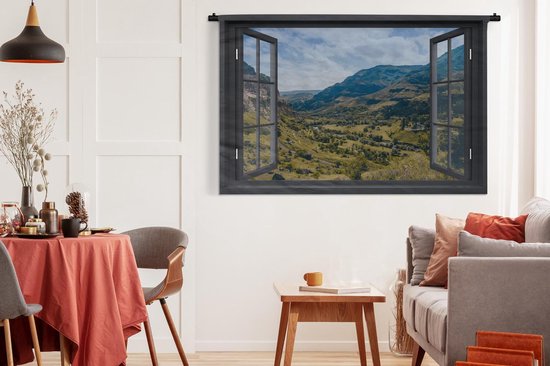 Tapisserie - Transparente - Berg - Nature - 180x120 cm - Tapisserie
