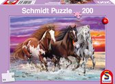 Schmidt Legpuzzel Trio Van Wilde Paarden Junior 200 Stukjes