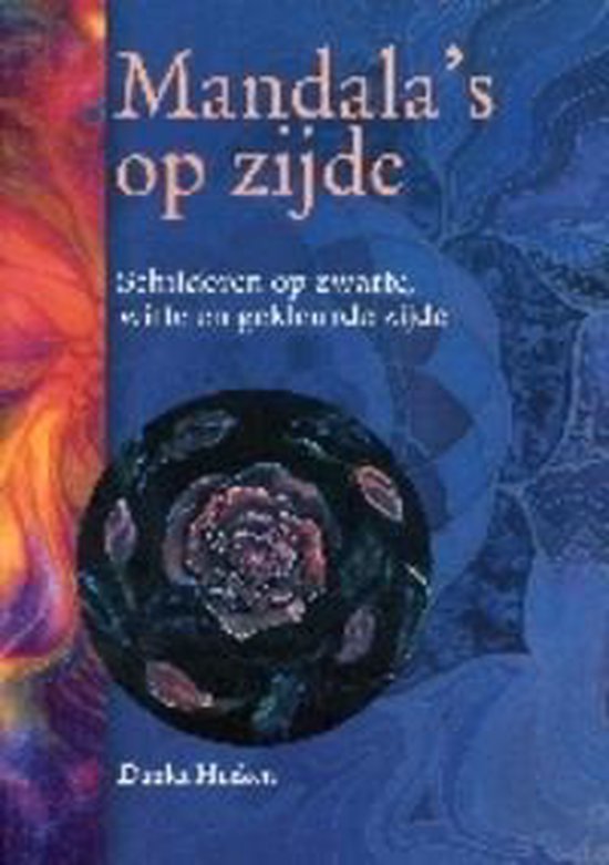 Cover van het boek 'Mandalas op zijde' van D. Husken