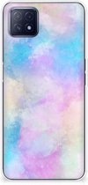 Telefoon Hoesje OPPO A53 5G | OPPO A73 5G Silicone Back Case Watercolor Light