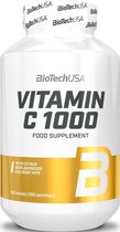 Vitaminen - Vitamin C 1000mg - 100 Tablets BiotechUSA