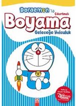 Doraemon'la Çıkartmalı Boyama Geleceğe Yolculuk