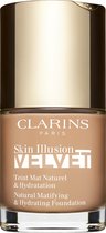 Bol.com Clarins Skin Illusion Velvet Natural Matifying & Hydrating Foundation - 109C aanbieding