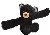 knuffel zwarte beer junior 20 cm pluche zwart