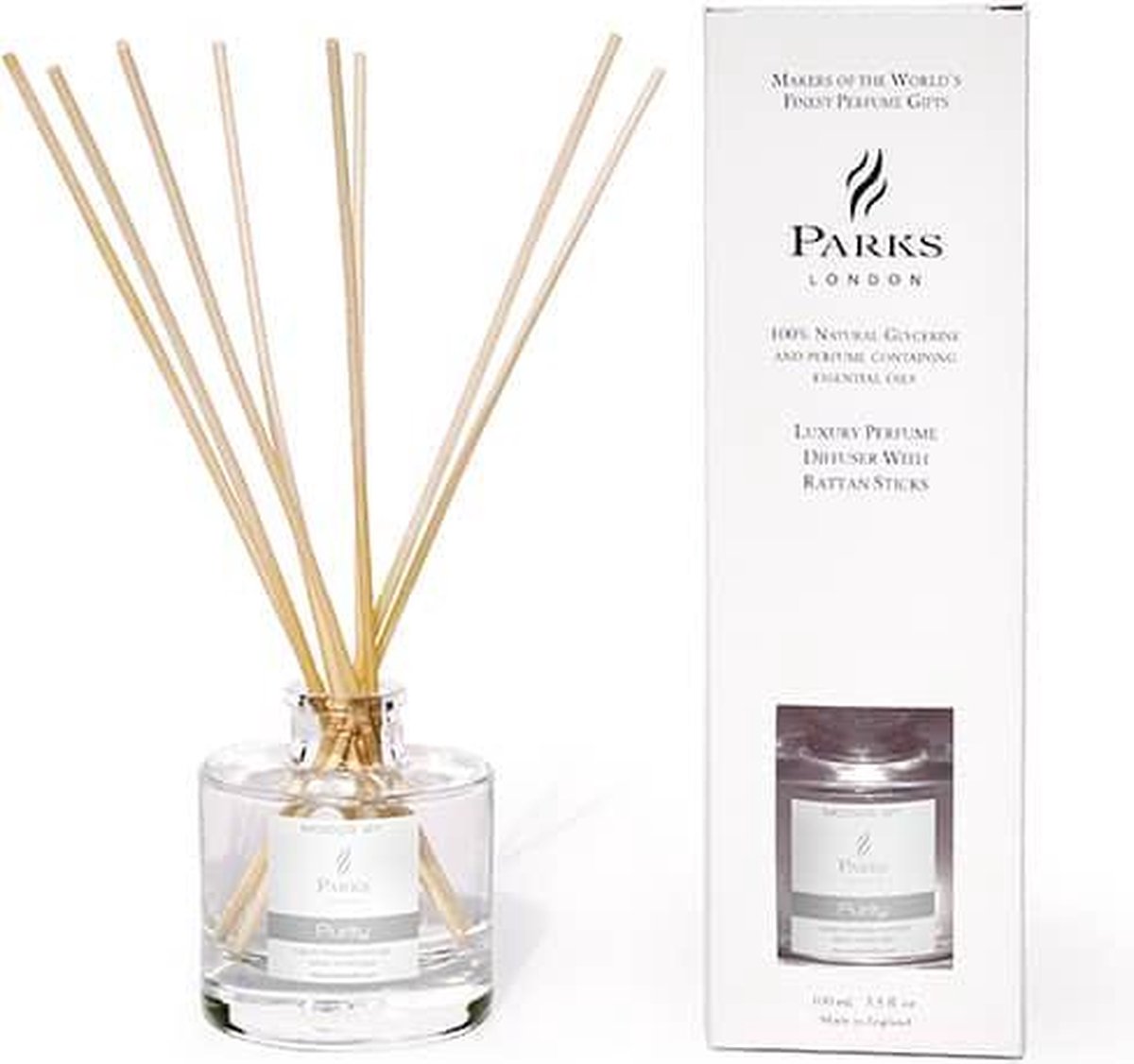 Parks London - MOODS - Purity (White) - Hibiscus, Lotus Flowers, Orchids & Gardenia - 100ml