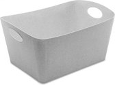 opbergbox Boxxx L Organic 15 liter grijs