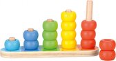 stapelringen Basis junior 24 x 14 x 7 cm hout 16-delig