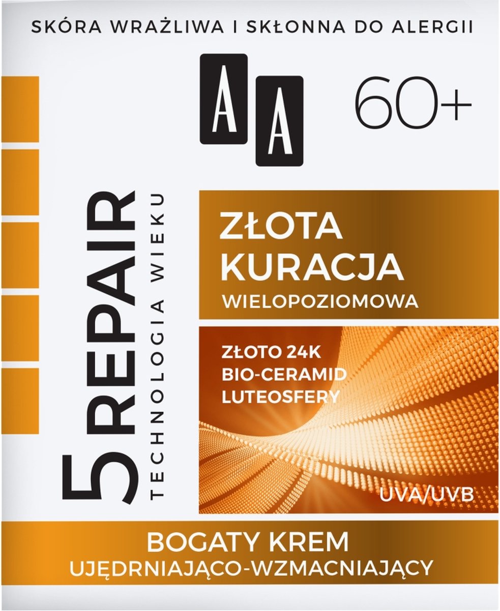 Aa - Technology Age 5Repair 60+ Firming And Strengthening Cream For The Neck And Décolletage