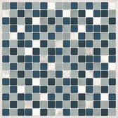 tegelstickers Decor Tiles Blue 30 x 30 cm PVC blauw