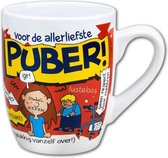 feestmok Puber 325 ml keramiek wit