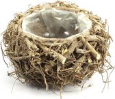 plantenmand Sterre 15 x 23 x 12 cm hout naturel
