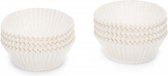 cupcakevormen 5 cm papier wit 200 stuks