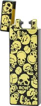 Novi motion plasma lighter black with skull print