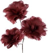 verenbloemen op steel 75 cm roze