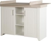 Roba Commode Helene 98 X 120 Cm Hout Wit/bruin