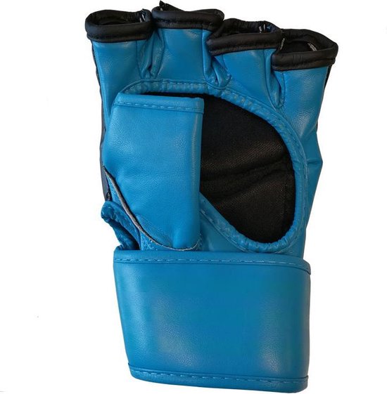 Gants d'entraînement Adidas Grappling Noir / Bleu-XL