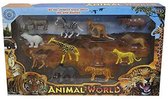Dierenfiguren Animal World (12 pcs)