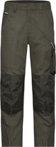 James & Nicholson Solid werkbroek JN878 - Olijf - 48