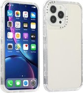 Dream Transparency TPU + pc schokbestendige achterkant van de behuizing voor iPhone 13 Pro Max (transparant)