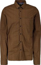 GARCIA Heren Overhemd Bruin - Maat L