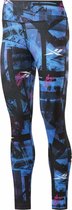 Sportleggings voor Dames Reebok Wor Myt New AOP (Maat M) (Gerececonditioneerd A+)