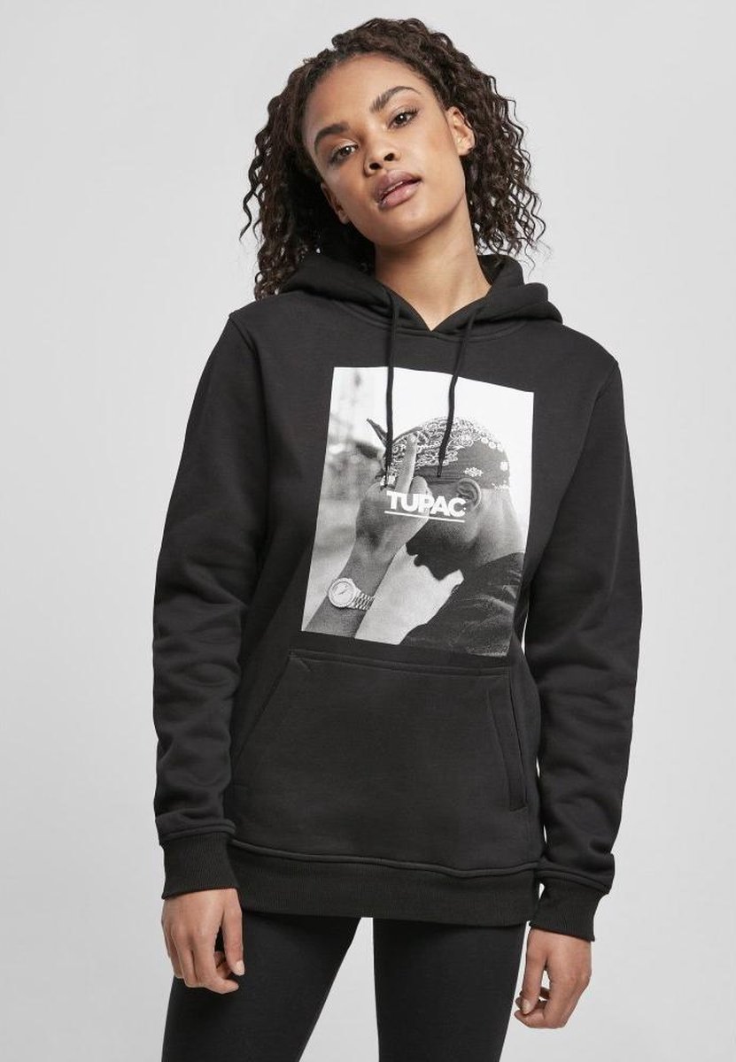 Mister Tee Tupac 2Pac F*ck The World Hoodie/trui XS Zwart