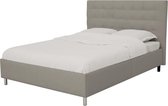 Bed voor volwassenen 140x190 - Taupe imitatie - TYYLI