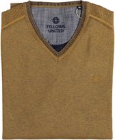 Fellows United Lange mouw Trui - 12.1100 Geel (Maat: XL)