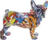 Decoratieve figuren DKD Home Decor Hars Hond (24 x 11 x 20 cm)