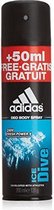 Deodorant Spray Ice Dive Adidas (200 ml)