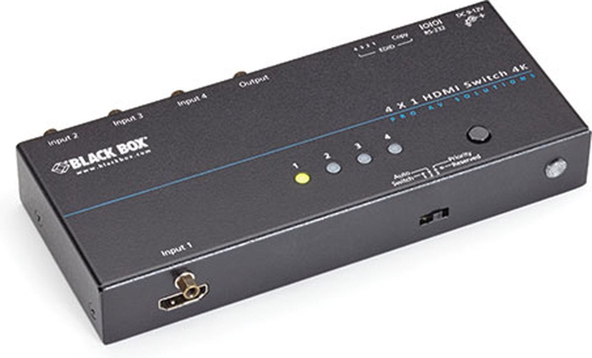 Black Box 4K HDMI Switch - 2 x 1