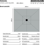 Madison - Parasol Syros - 280x280 - Grijs