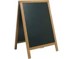 Stoepborden teak, duplo 55x85cm