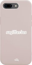 iPhone 7/8 Plus Case - Sagittarius (Boogschutter) Beige - iPhone Zodiac Case