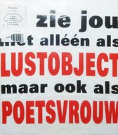 T-shirt - Lustobject, poetsvrouw - XL