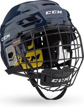 CCM - Tacks 210 - Combo - IJshockeyhelm - Donkerblauw - L - 58.5-63cm