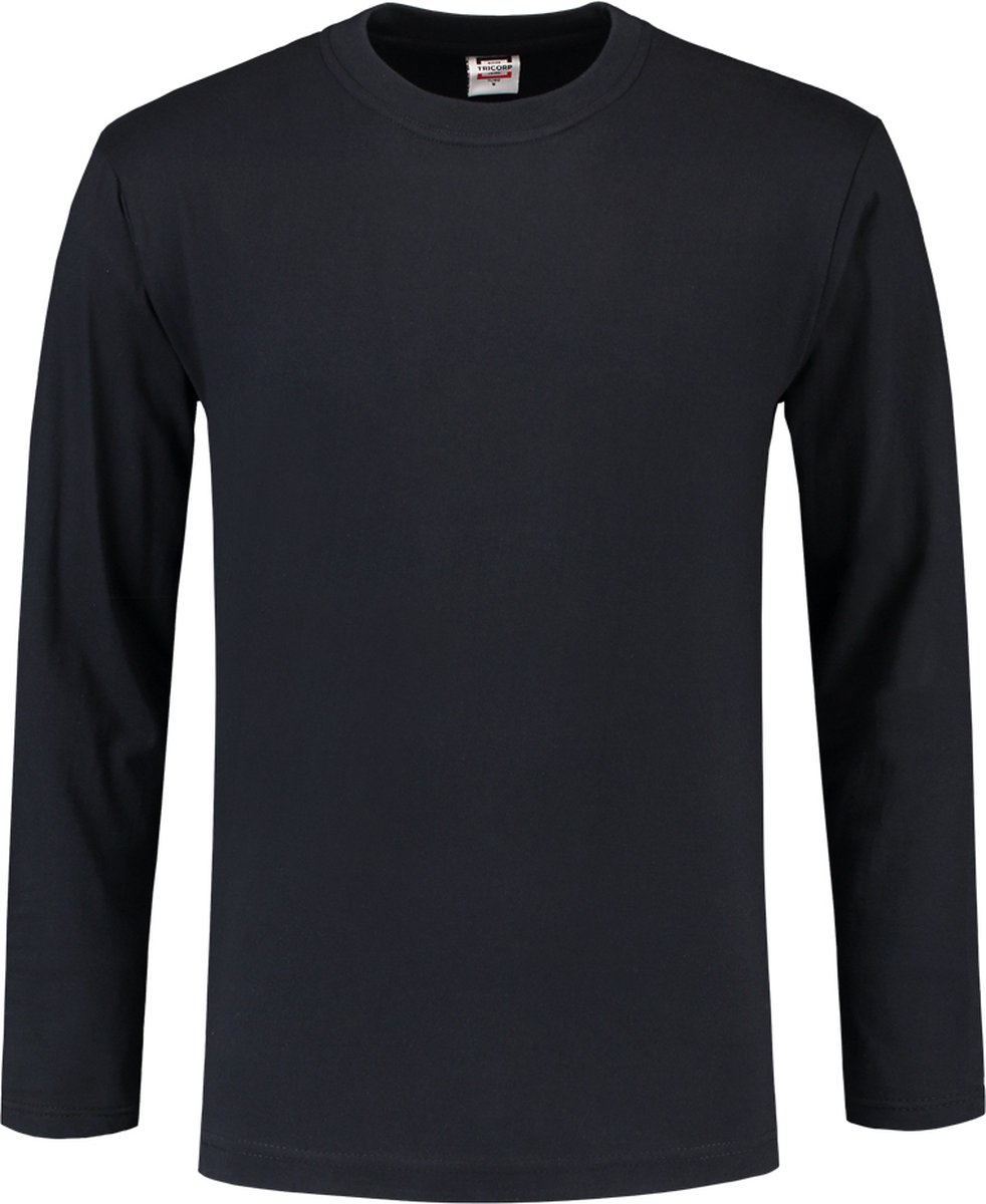 Tricorp 101006 T-Shirt Lange Mouw - Marineblauw - 7XL