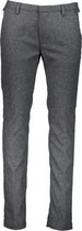 Hugo Boss  Broek Grijs Getailleerd - Maat W38 X L34 - Heren - Never out of stock Collectie - Katoen;Elastaan