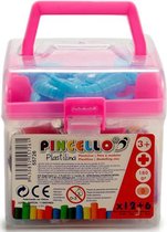 Pincello Kleiset Junior 10,5 X 9 X 10 Cm Roze/blauw 19-delig